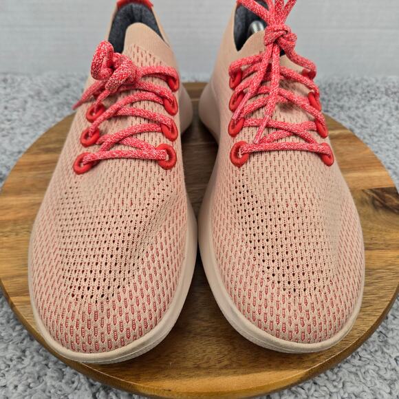 Allbirds Mens 11 Tree Dasher Peach Coral Athletic Active Gym Daily Running Shoe - Picture 6 of 12
